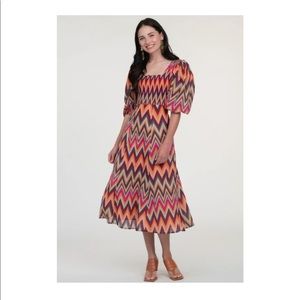 Olivia James Zig Zag Dress